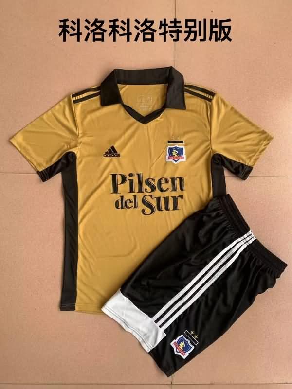 Kids Colo Colo 2023 Special Soccer Jersey And Shorts