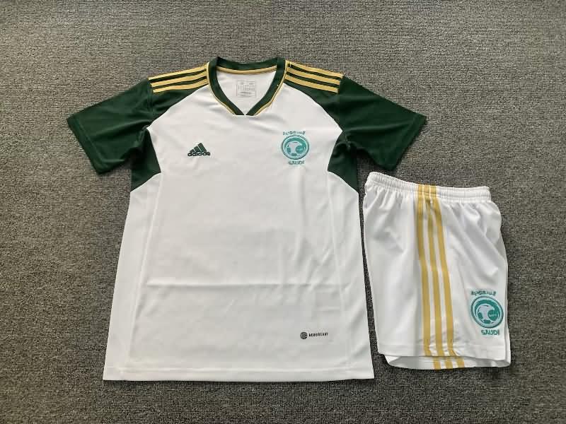 Kids Saudi Arabia 2023 Home Soccer Jersey And Shorts