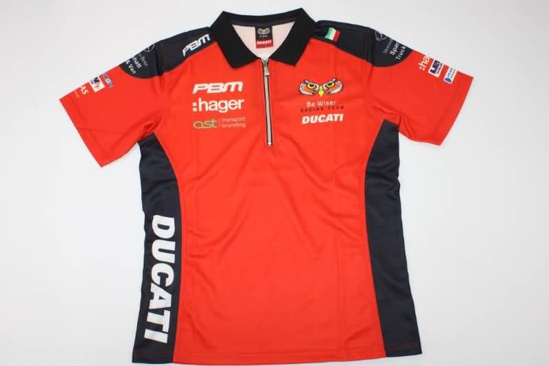 AAA Quality F1 Ducati 2022 Red Polo Soccer T-Shirt