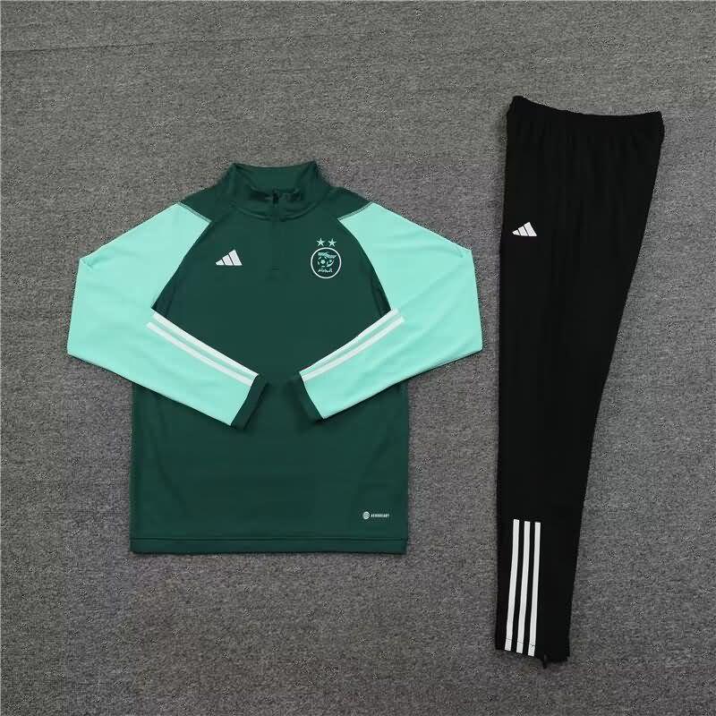 AAA Quality Algeria 2023 Green Soccer Tracksuit