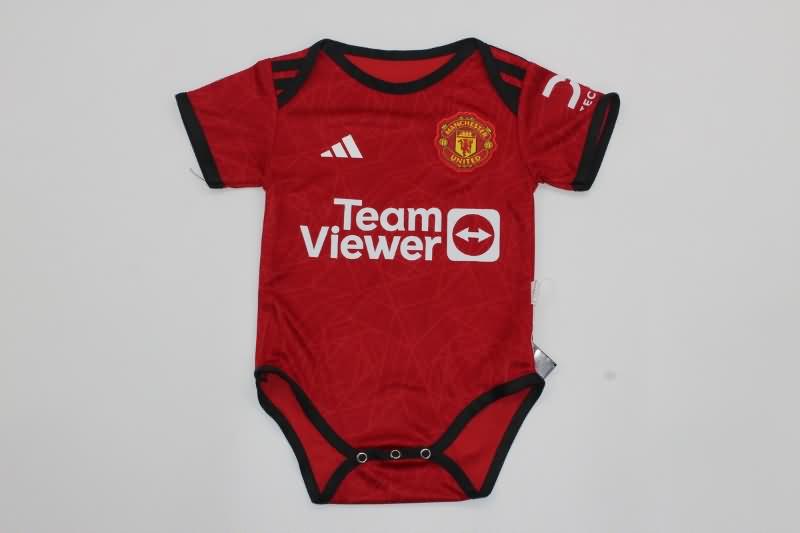 Baby - Manchester United 23/24 Home Soccer Jerseys