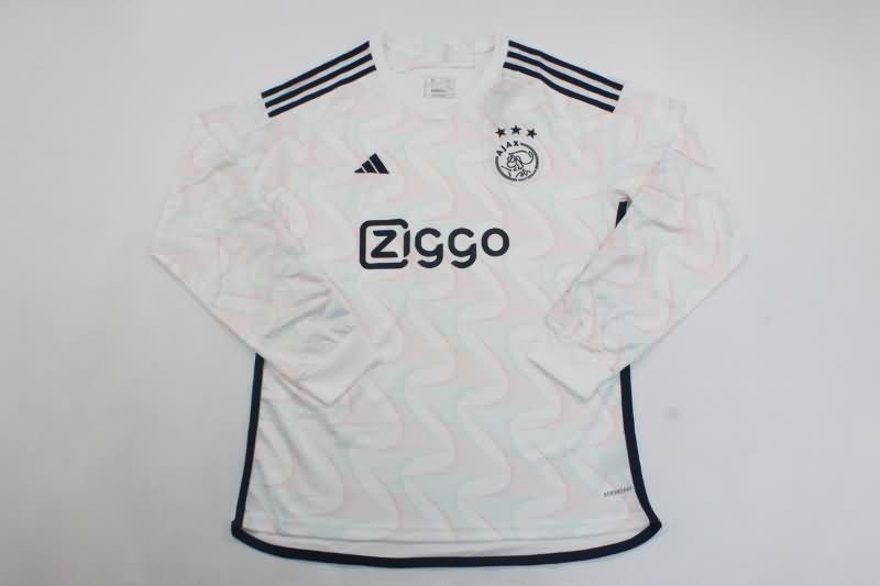 AAA Quality Ajax 23/24 Away Long Sleeve Soccer Jersey