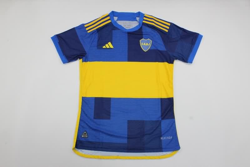 AAA Quality Boca Juniors 23/24 Home Soccer Jersey (Player) AAA Quality Boca Juniors 23/24 Home Soccer Jersey (Player)