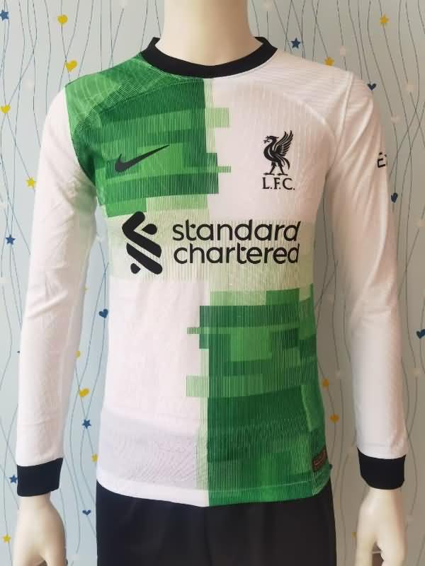 AAA Quality Liverpool 23/24 Away Long Sleeve Soccer Jersey (Player)