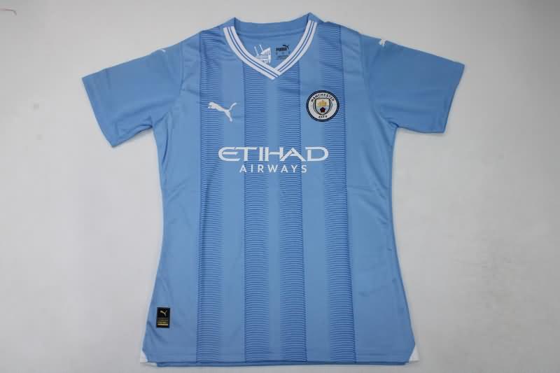 AAA Quality Manchester City 23/24 Home Women Soccer Jersey