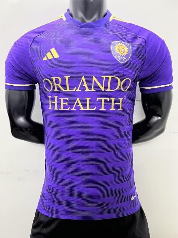 AAA Quality Orlando City 2023 Home Soccer Jersey (Player)