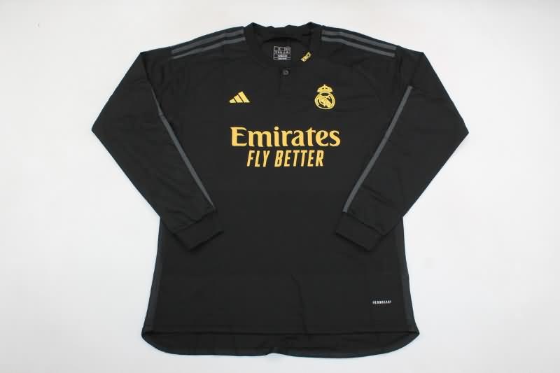 AAA Quality Real Madrid 23/24 Third Long Sleeve Soccer Jersey