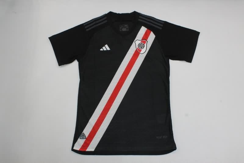 AAA Quality River Plate 2023 Black Soccer Jersey (Player)