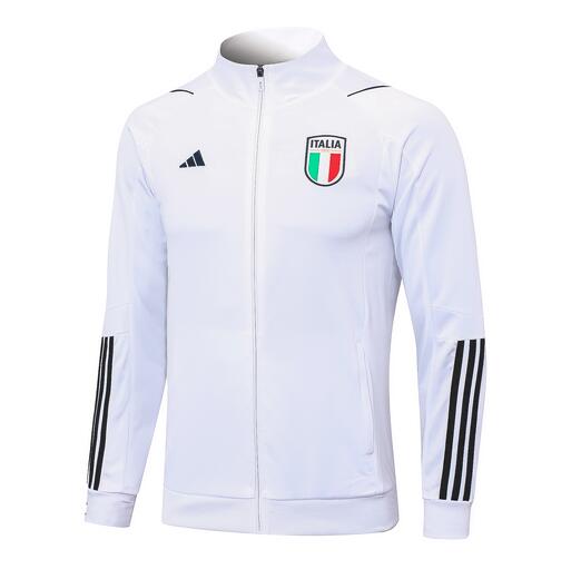 AAA Quality Italy 2023 White Soccer Jacket