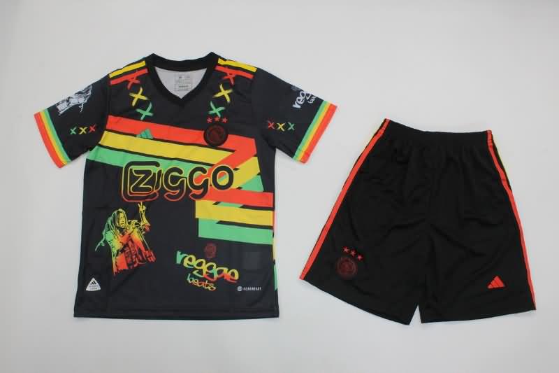 Kids Ajax 23/24 Special Soccer Jersey And Shorts