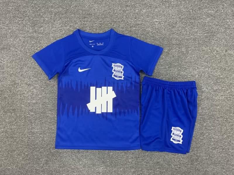 Kids Birmingham City 23/24 Home Soccer Jersey And Shorts
