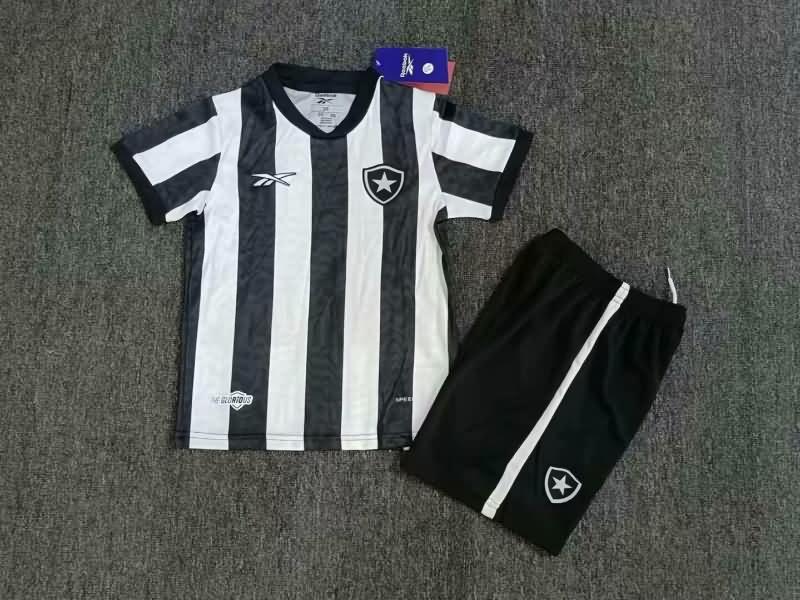 Kids Botafogo 2023 Home Soccer Jersey And Shorts