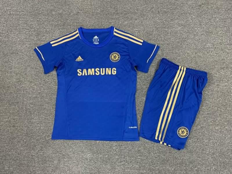 Kids Chelsea 2012/13 Home Soccer Jersey And Shorts