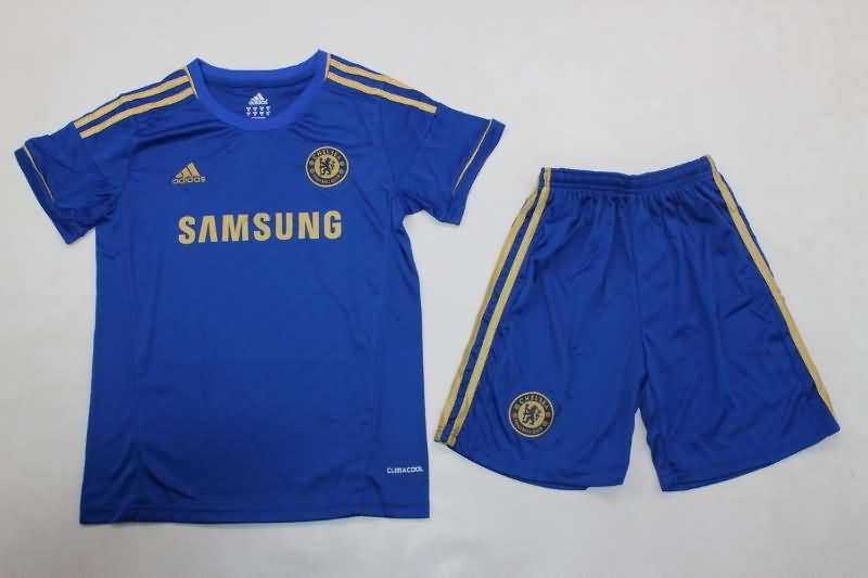 Kids Chelsea 2012/13 Home Soccer Jersey And Shorts