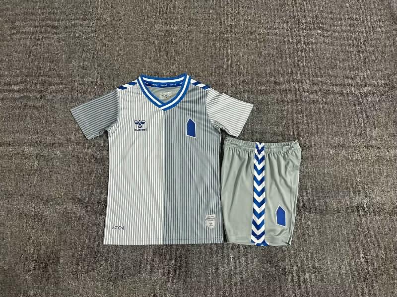 Kids Everton 23/24 Third Soccer Jersey And Shorts