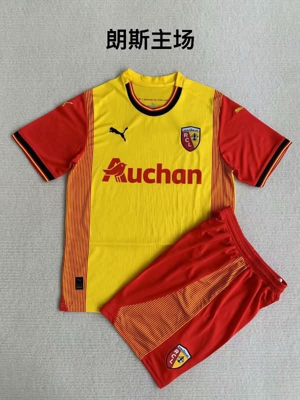 Kids Lens 23/24 Home Soccer Jersey And Shorts