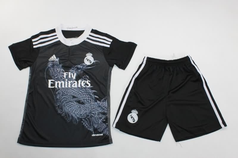 Kids Real Madrid 14/15 Third Soccer Jersey And Shorts