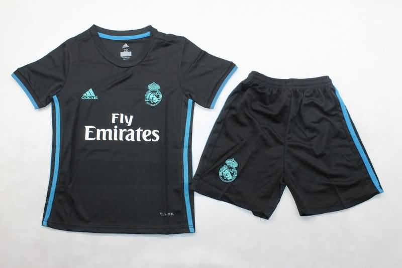 Kids Real Madrid 17/18 Away Soccer Jersey And Shorts