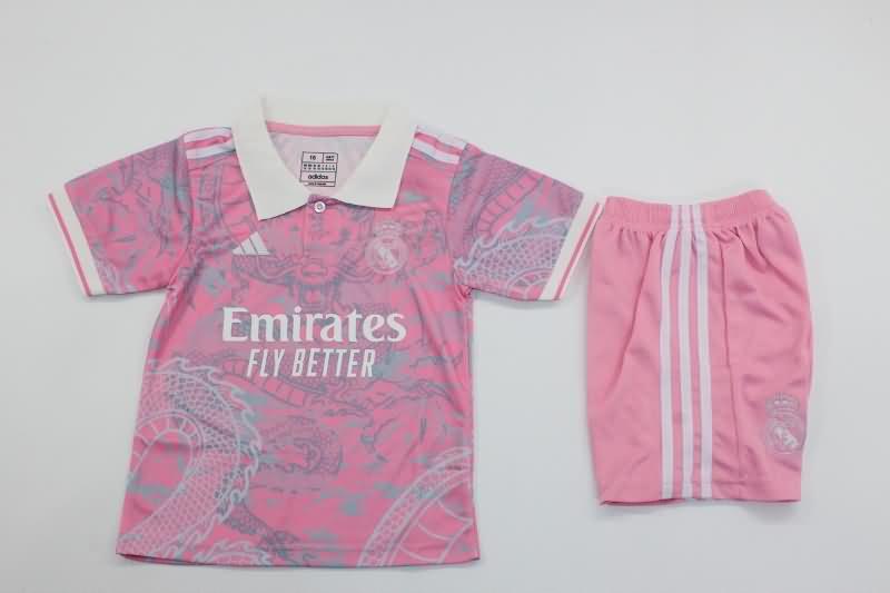 Kids Real Madrid 23/24 Special Soccer Jersey And Shorts