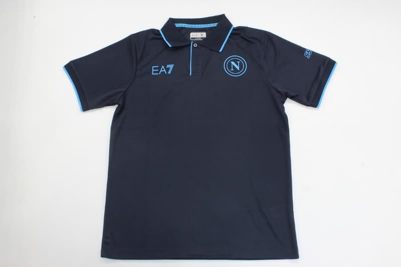 AAA Quality Napoli 23/24 Dark Blue Polo Soccer T-Shirt