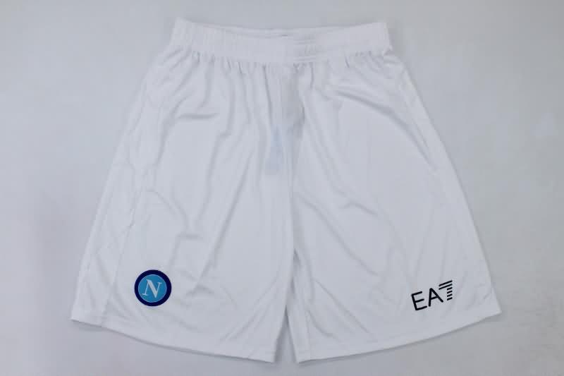 AAA Quality Napoli 23/24 White Soccer Shorts