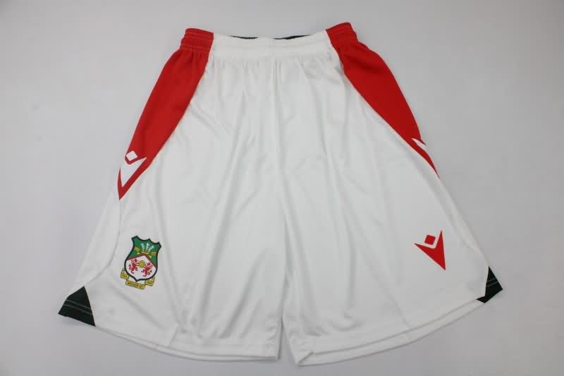 AAA Quality Wrexham 23/24 Home Soccer Shorts