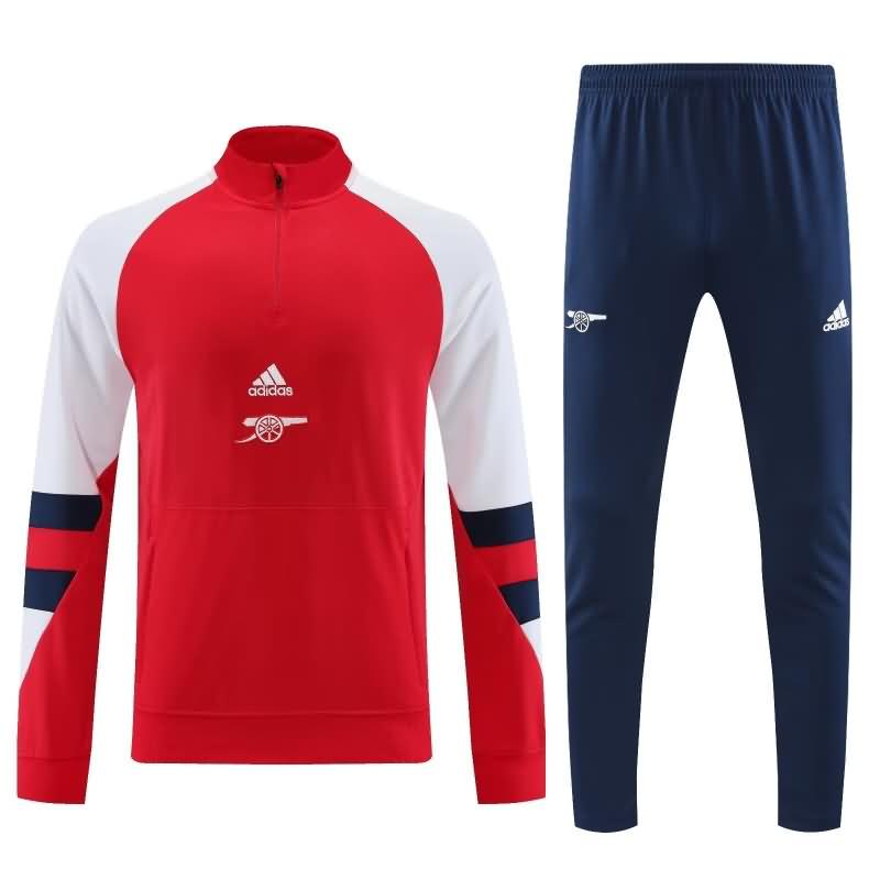 AAA Quality Arsenal 23/24 Red Soccer Tracksuit 02