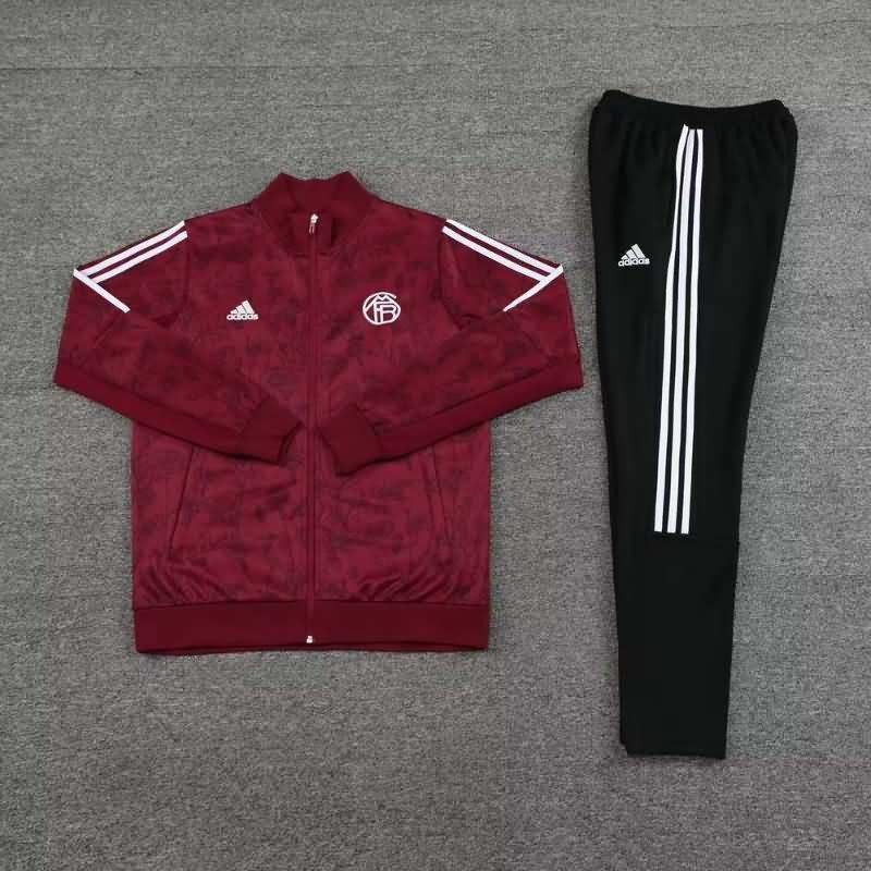 AAA Quality Bayern Munich 23/24 Red Soccer Tracksuit