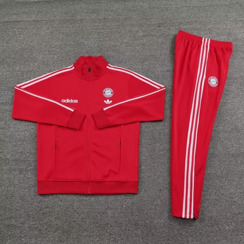 AAA Quality Bayern Munich 23/24 Red Soccer Tracksuit 03