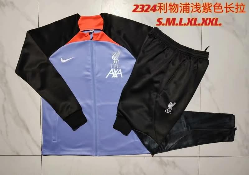 AAA Quality Liverpool 23/24 Purples Soccer Tracksuit 05