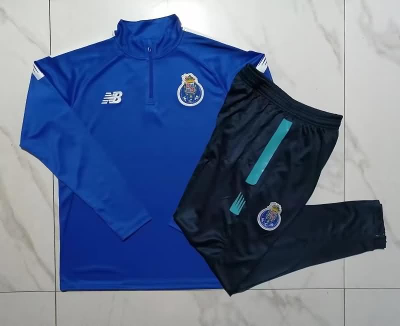 AAA Quality Porto 23/24 Blue Soccer Tracksuit
