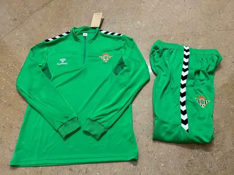 AAA Quality Real Betis 23/24 Green Soccer Tracksuit