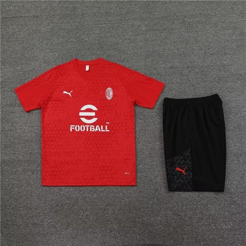 AAA Quality AC Milan 23/24 Red Soccer Training Sets