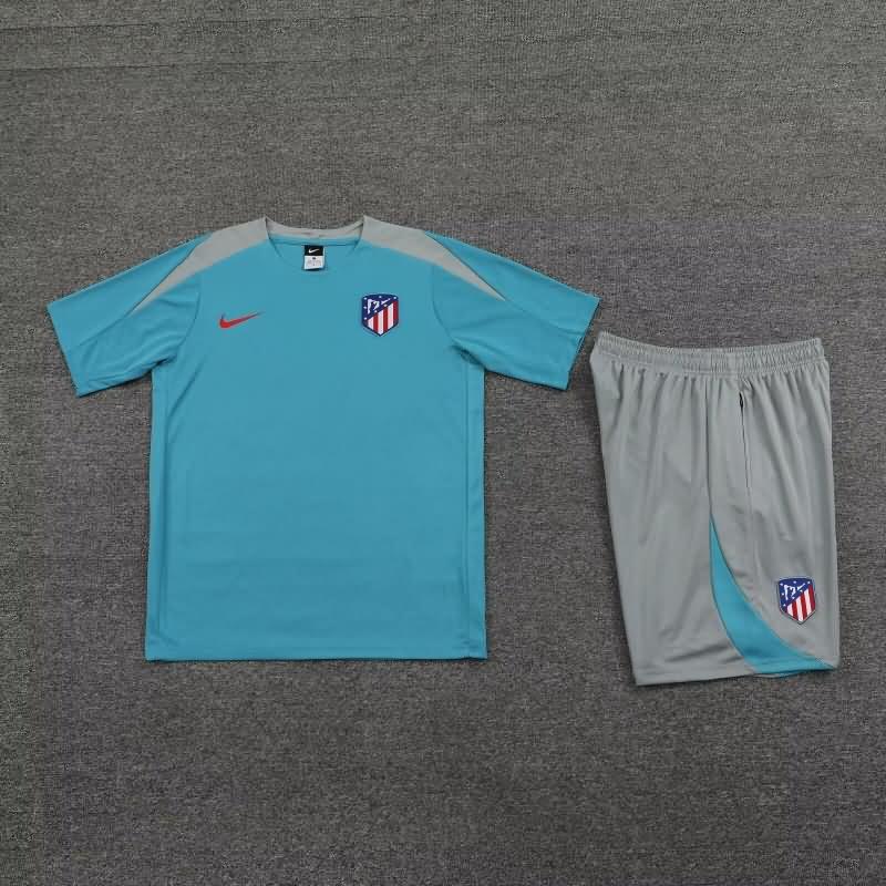 AAA Quality Atletico Madrid 23/24 Blue Soccer Training Sets