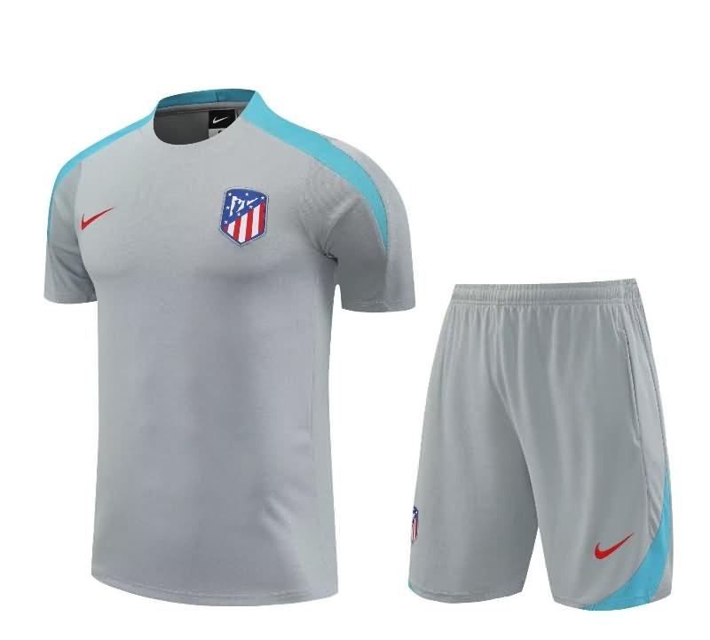 AAA Quality Atletico Madrid 23/24 Grey Soccer Training Sets