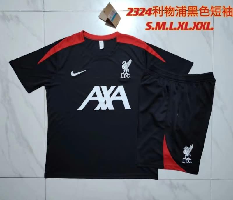 AAA Quality Liverpool 23/24 Black Soccer Training Sets