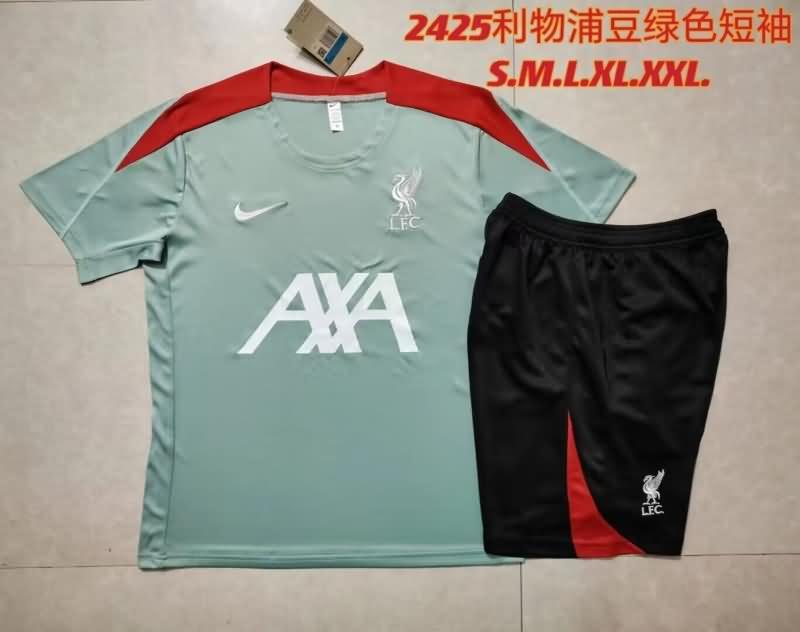 AAA Quality Liverpool 23/24 Green Soccer Training Sets