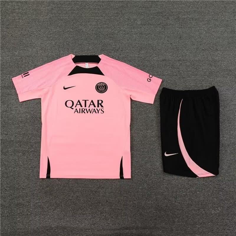 AAA Quality Paris St German 23/24 Pink Soccer Training Sets
