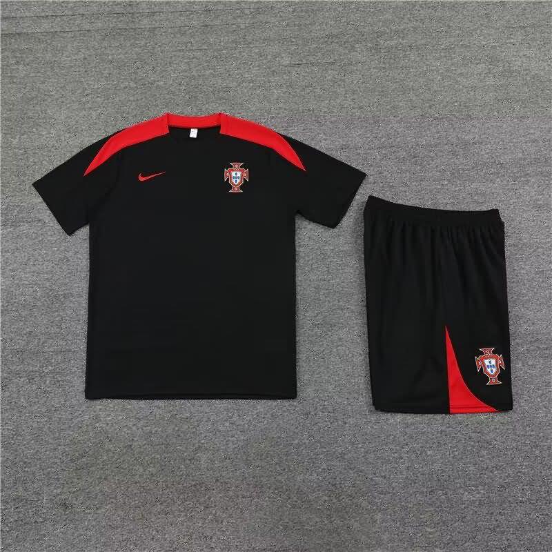 AAA Quality Portugal 23/24 Black Soccer Training Sets