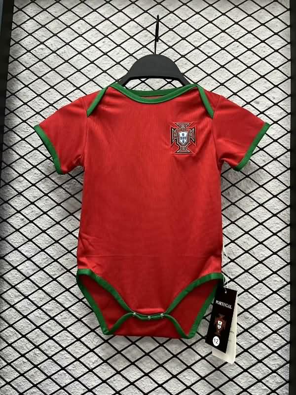Baby - Portugal 2024 Home Soccer Jerseys