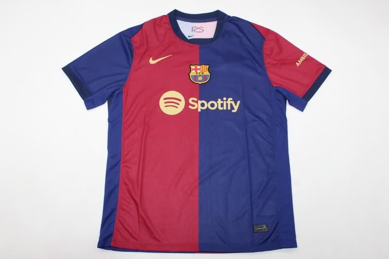 AAA Quality Barcelona 24/25 Home Soccer Jersey Leaked
