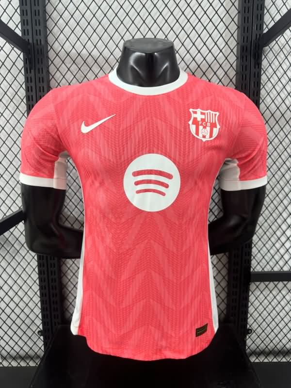 AAA Quality Barcelona 24/25 Pink Soccer Jersey (Player)