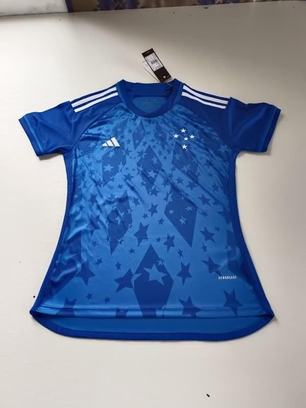 AAA Quality Cruzeiro 2024 Home Women Soccer Jersey