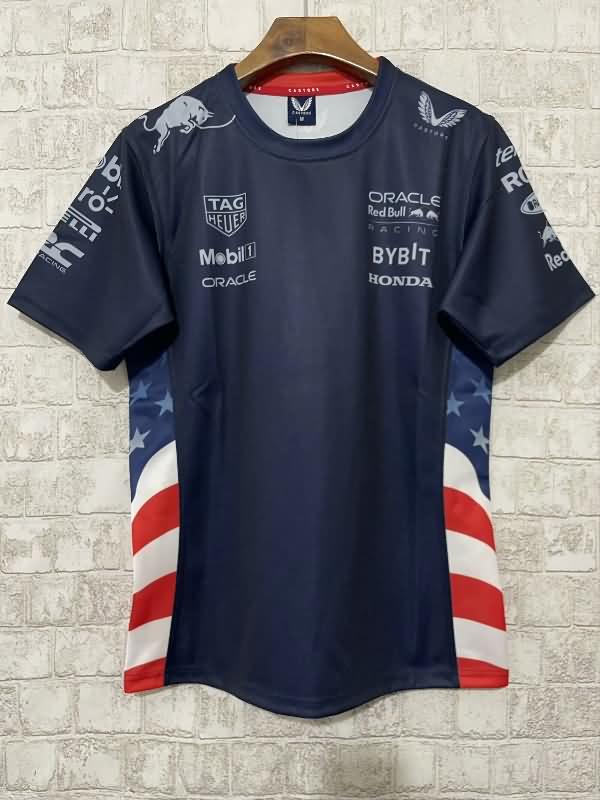 AAA Quality Red Bull 2024 Dark Blue Training Jersey