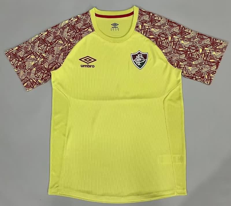 AAA Quality Fluminense 2024 Goalkeeper Yellow Soccer Jersey