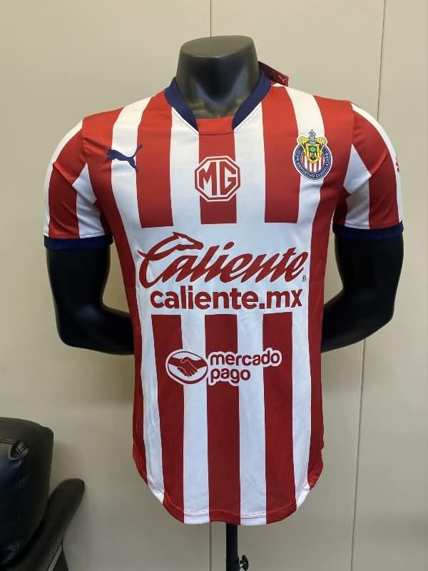 AAA Quality Guadalajara Chivas 24/25 Home Soccer Jersey (Player)