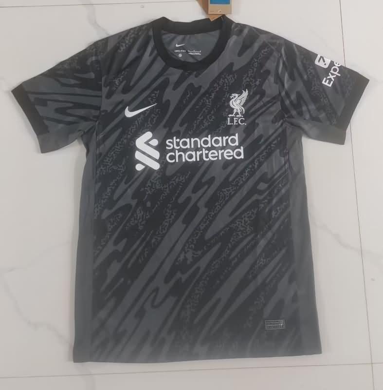 AAA Quality Liverpool 24/25 Goalkeeper Black Soccer Jersey (Leaked)