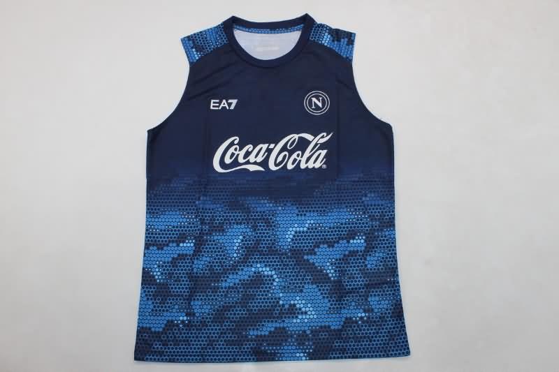 AAA Quality Napoli 24/25 Training Vest Soccer Jersey