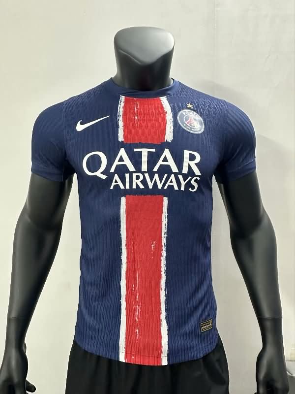AAA Quality Paris St German 24/25 Home Soccer Jersey (Player) With Star