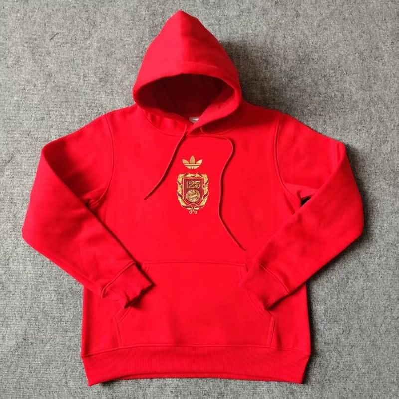 AAA Quality Bayern Munich 2025 Red Soccer Hoodie